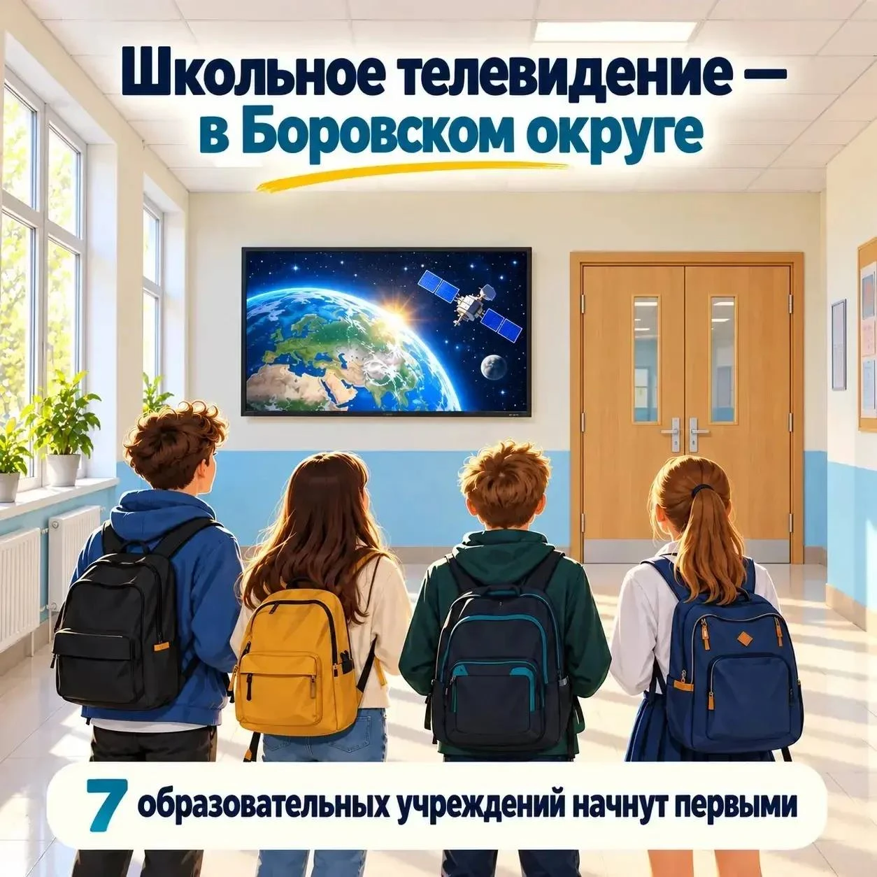 Школьникам округа теперь будут бесплатно показывать кино.