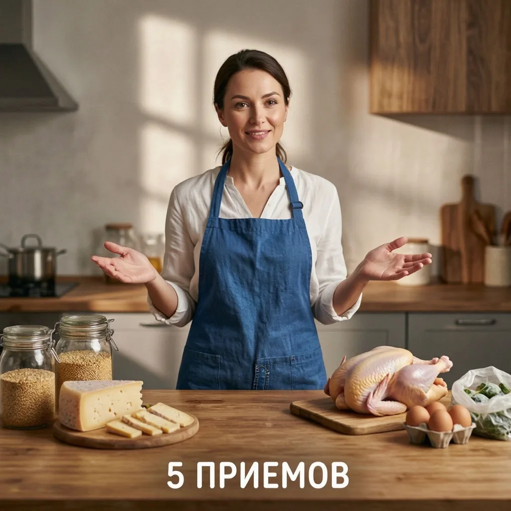 ⁉️Как сэкономить на продуктах: 5 приёмов