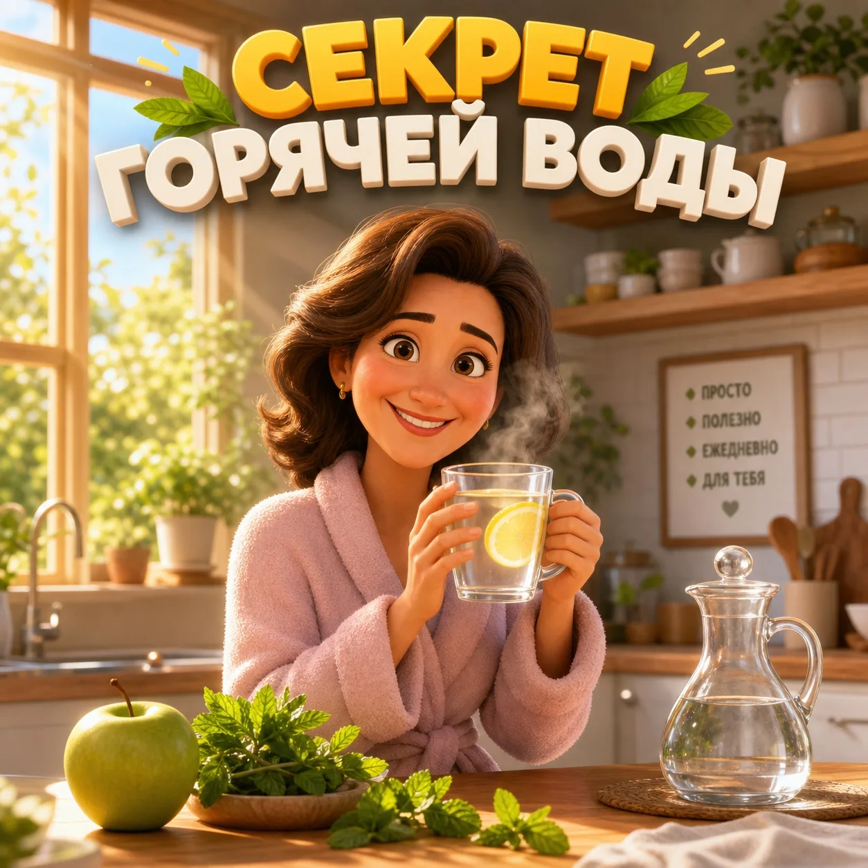 🚰✨ «Смыть ночную ржавчину»: Почему кружка горячей воды в понедельник творит чудеса?
