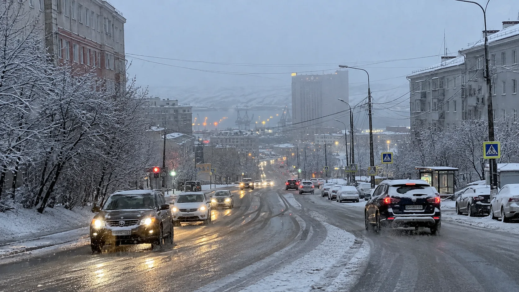 ❄️ МУРМАНСК, ЗИМА УЖЕ НА ПОРОГЕ! ВОДИТЕЛИ, ВНИМАНИЕ!