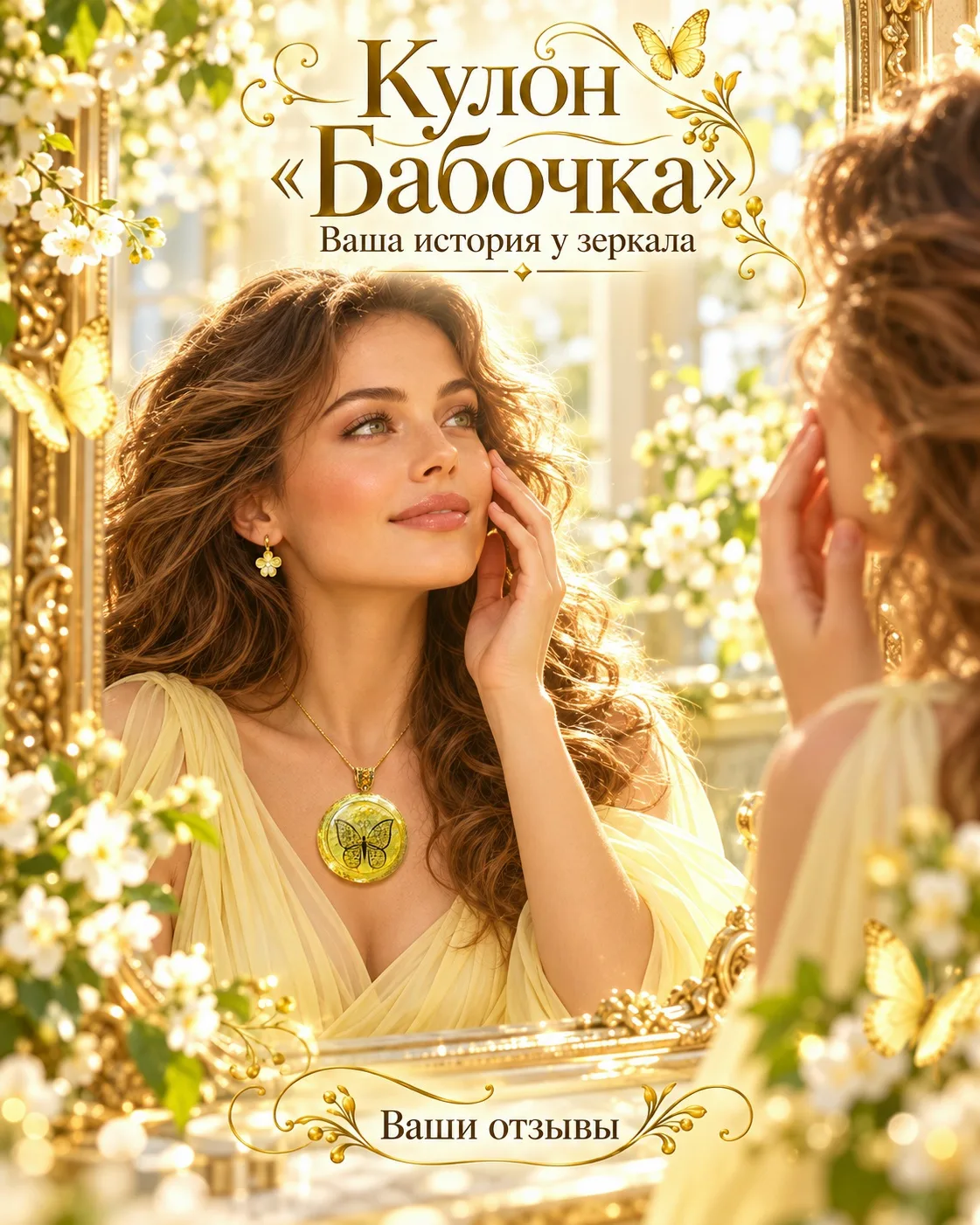 💬 Ваши_отзывы. КУЛОН «БАБОЧКА» И ЭФФЕКТ ОМОЛОЖЕНИЯ