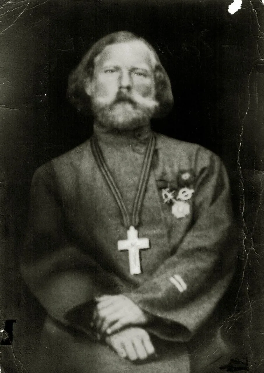 Участник Ледяного похода священник о. Николай Георгиевич Бутков.