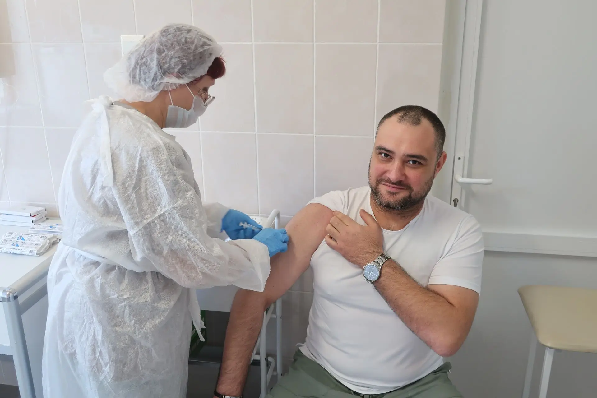 В Тамбовской областной клинической больнице началась вакцинация от гриппа