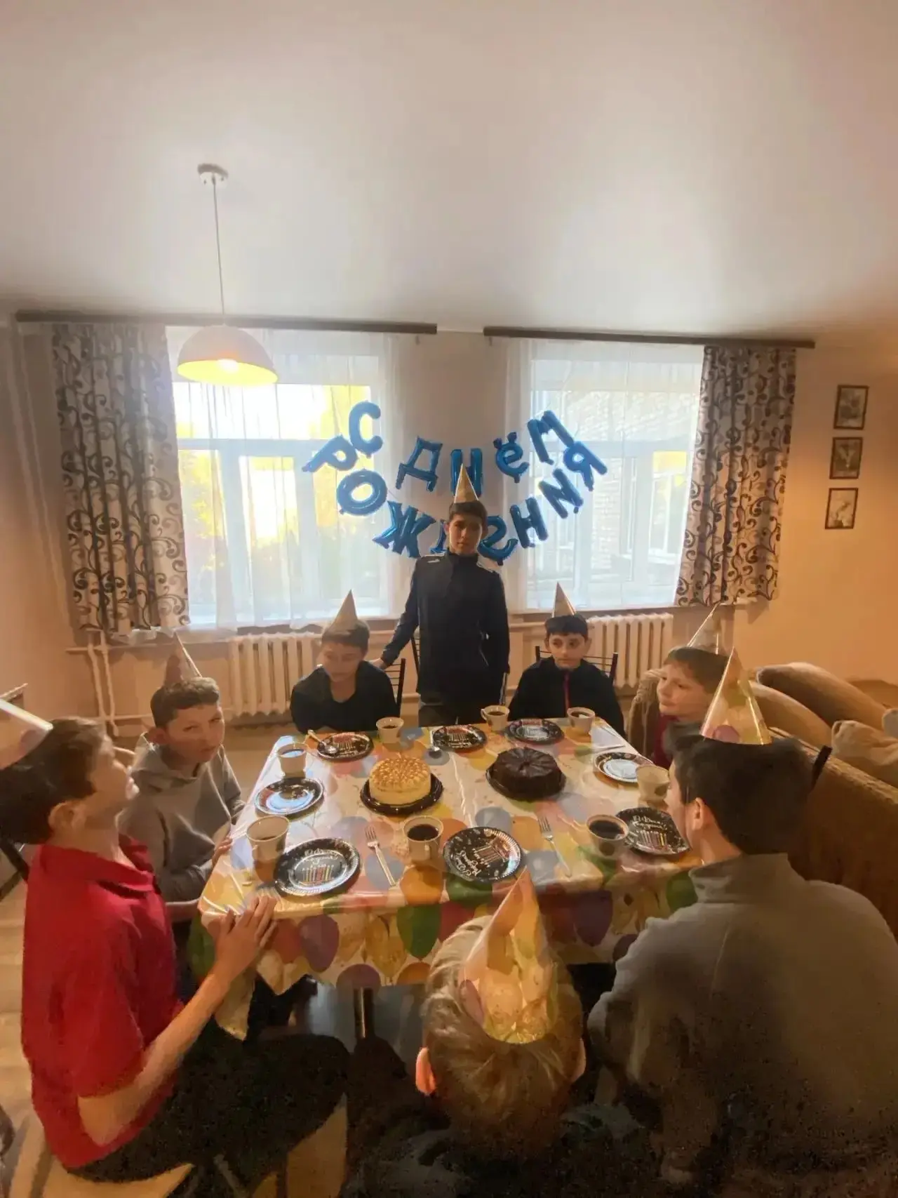 В субботу в группе "Лотос" было замечательное и очень теплое событие .