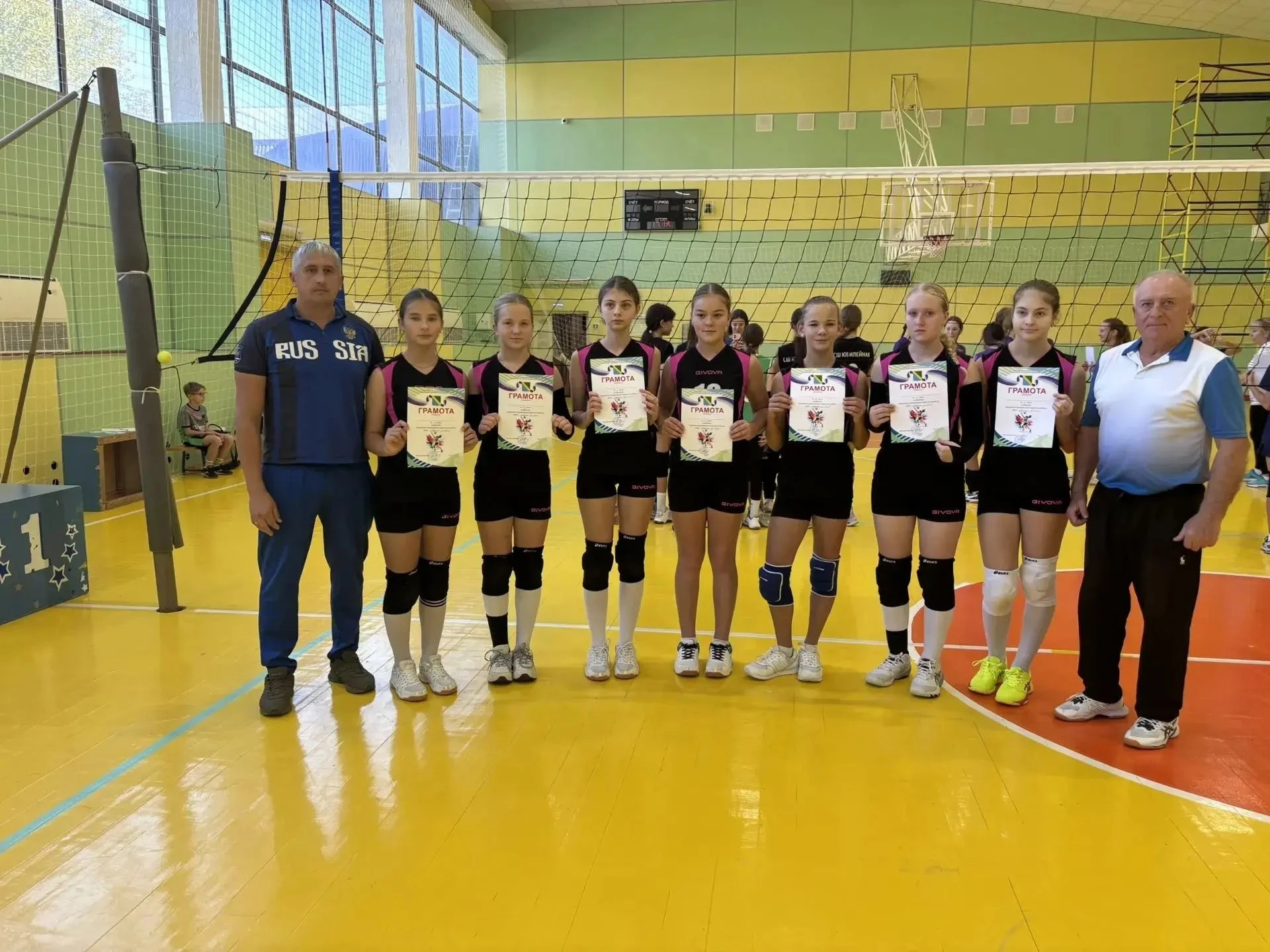 🏐 Волейболистки района выиграли медали соревнования в Туапсе