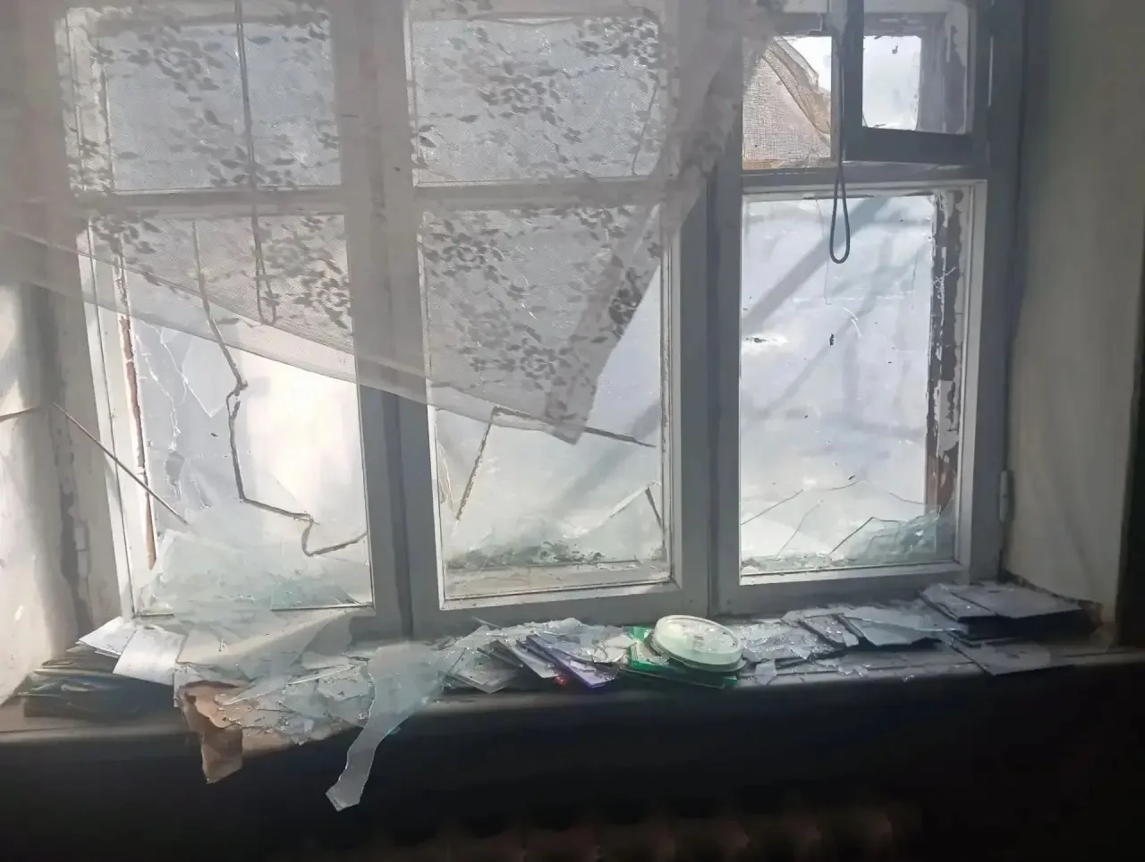 ❗️Последствия атаки БпЛА в округе