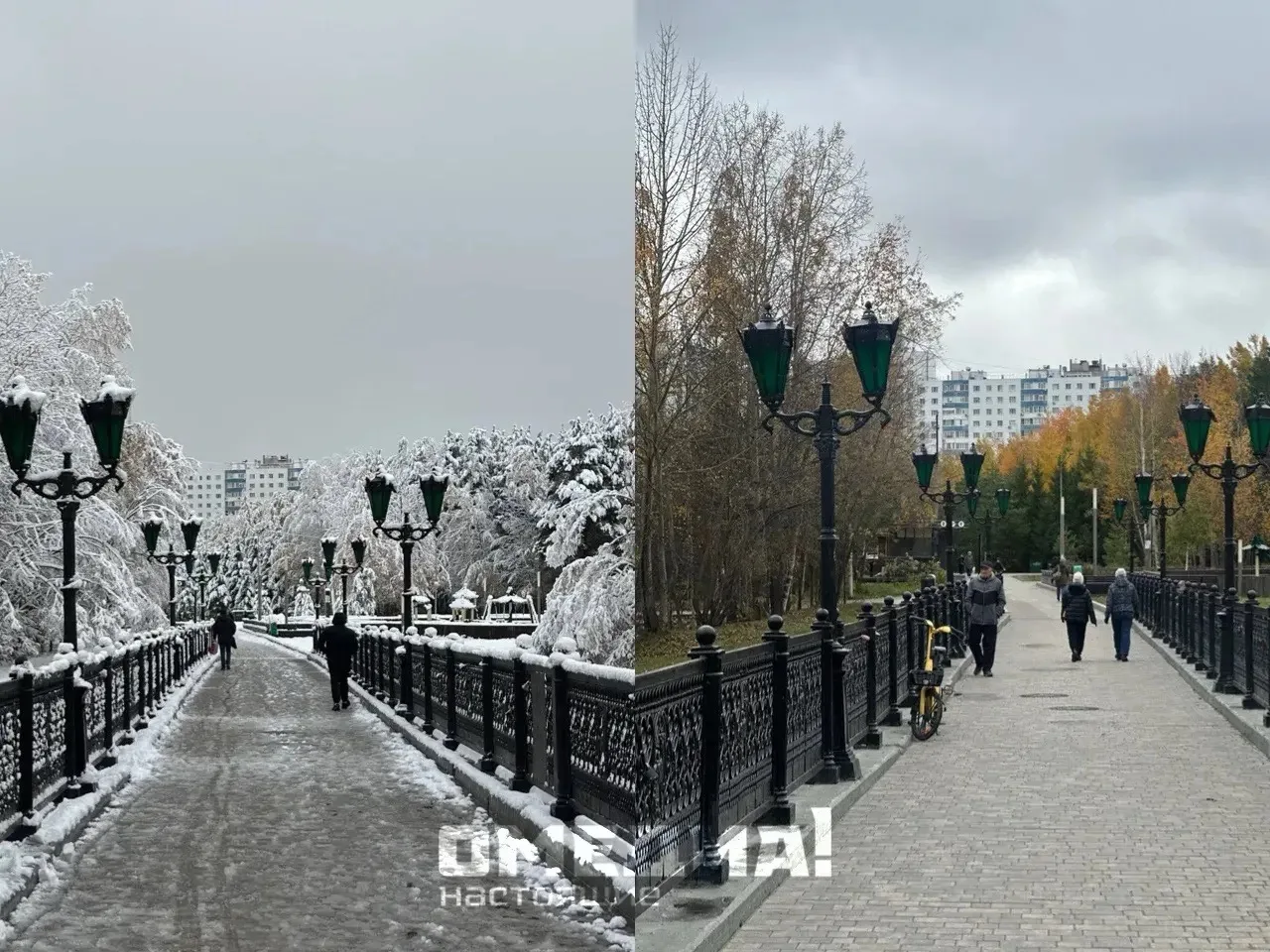 С разницей в пару дней 🤍💛