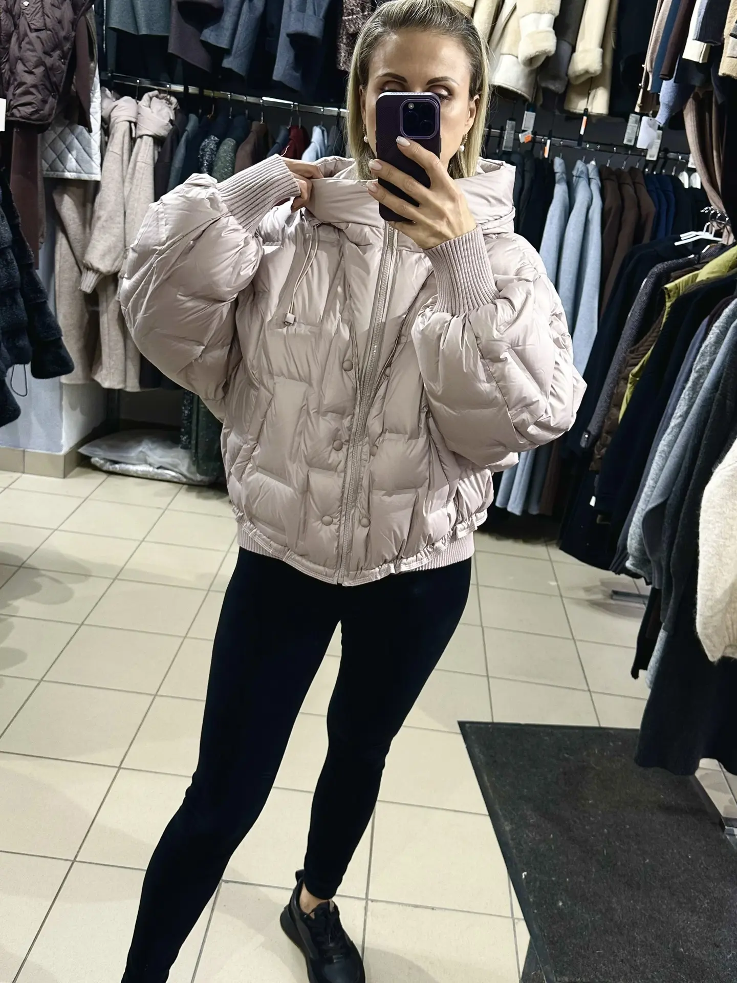 Пуховик евро зима ❄️