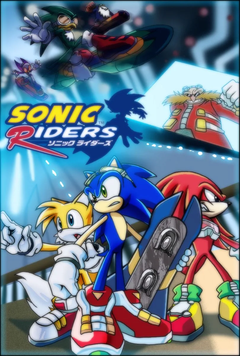 Арт-Обои с Соник Riders