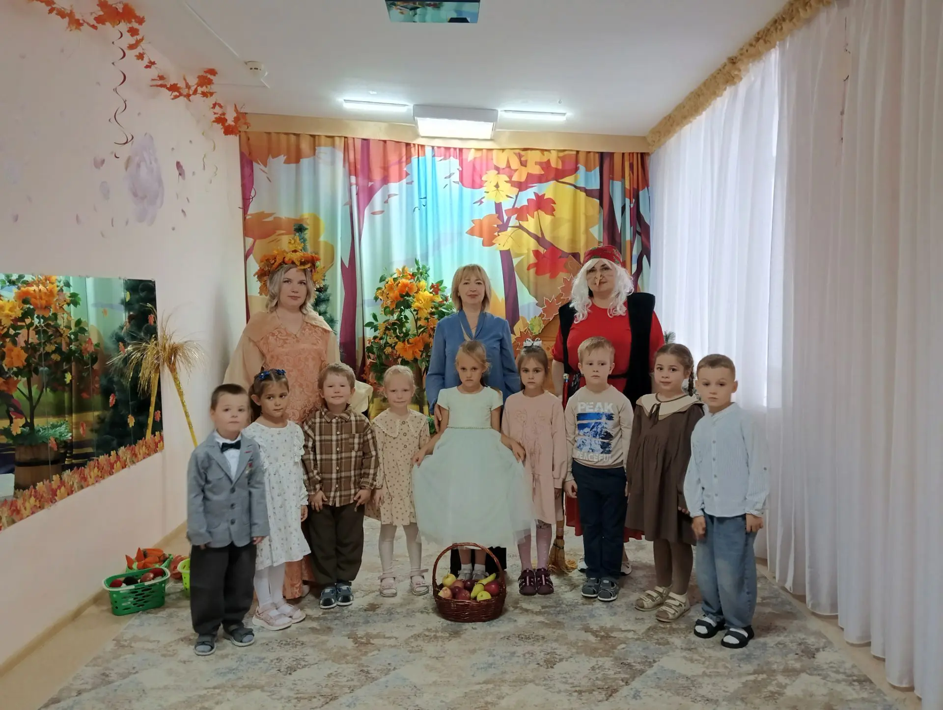 Осенний утренник в старшей группе № 5: волшебство, дружба и победа добра!