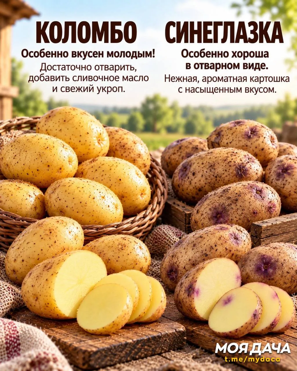 Лучшие сорта картофеля 🥔