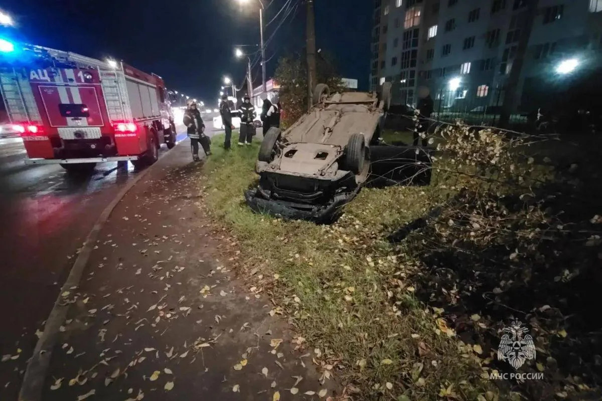🚗 Две легковушки столкнулись на перекрёстке в Иваново.