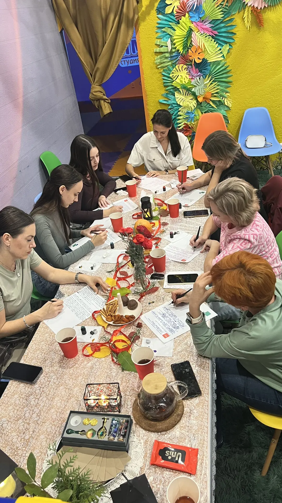 Как же здорово мы с девочками провели лунное планирование в студии «Атмосфера» 🌙
