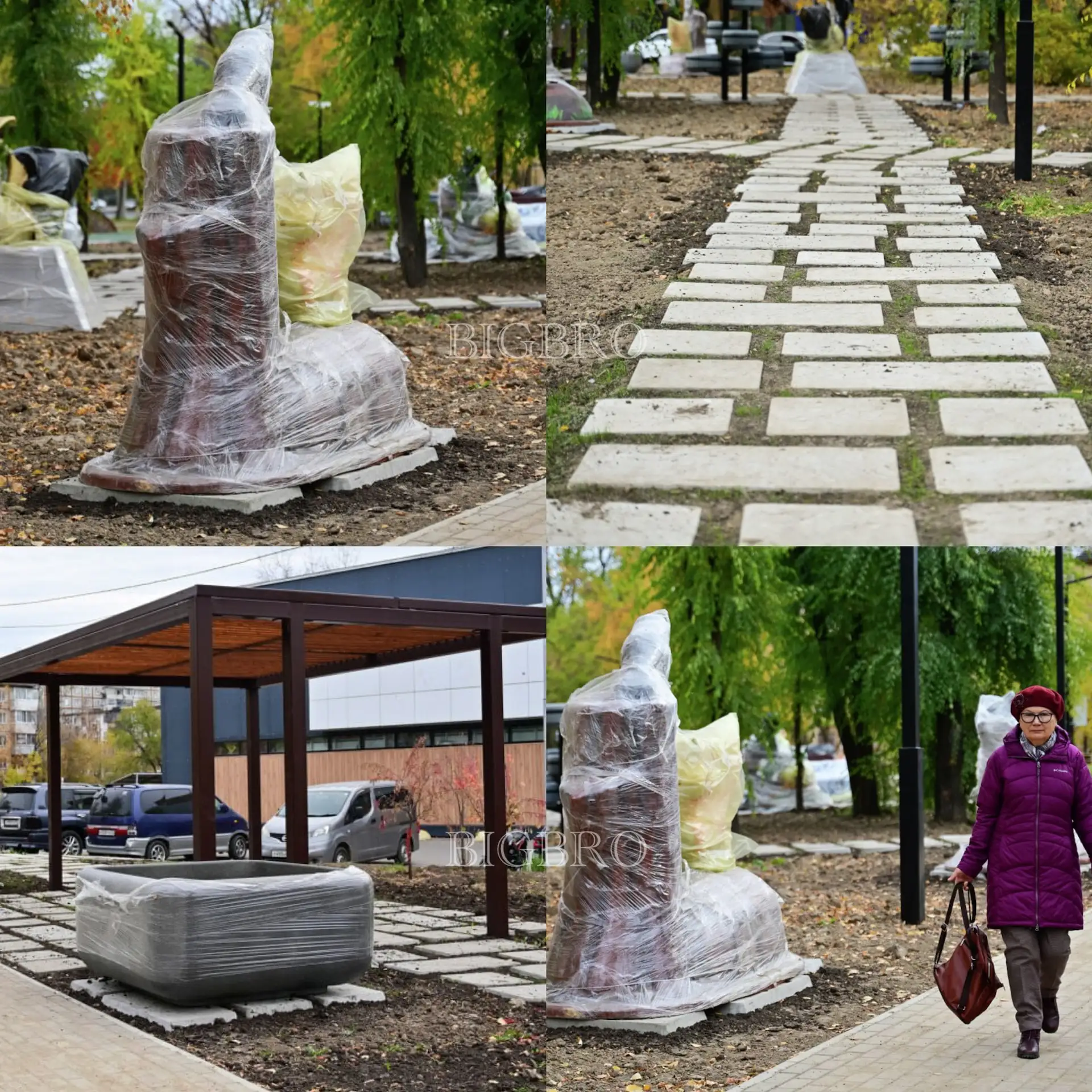 Сорваны сроки сдачи новых скверов в Хабаровске