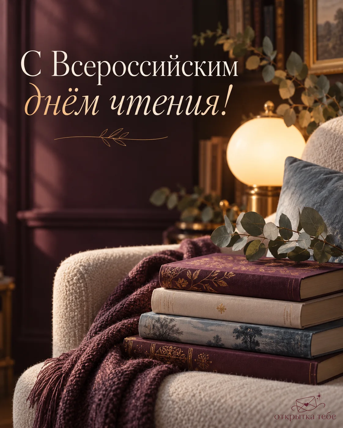 С Всероссийским днём чтения 📚