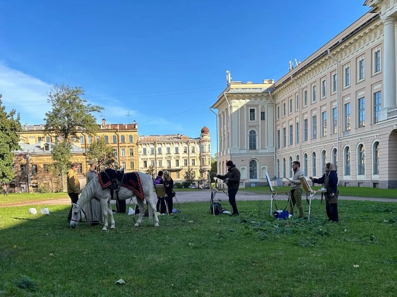 Неожиданное место на Васильевском острове 🐴