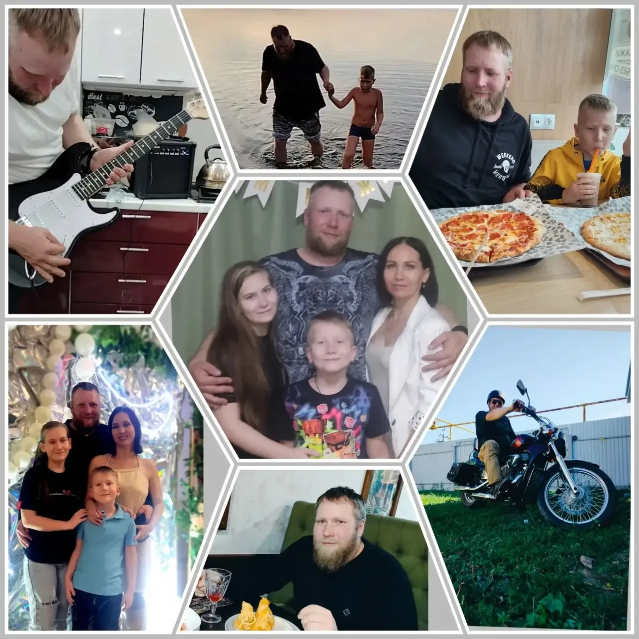 💙 Мой папа — настоящий мастер на все руки! 🔧🏍️🎸