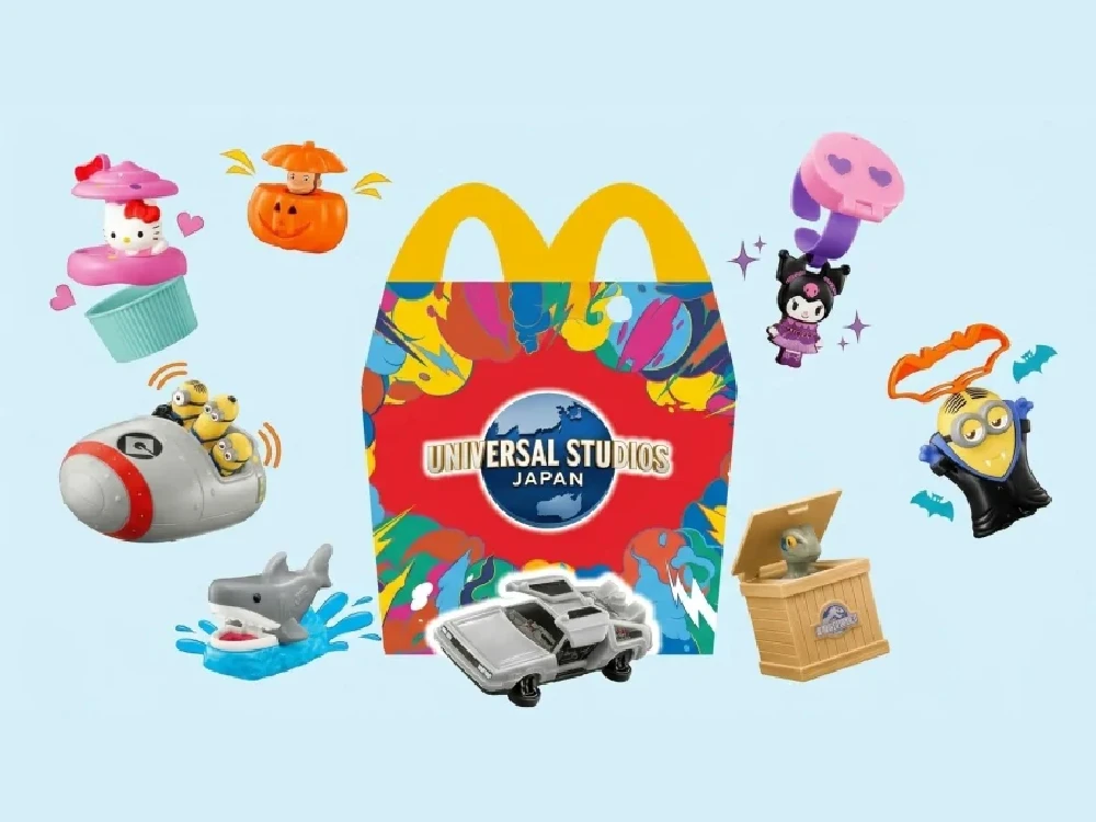 McDonald’s выпустит Happy Meal с героями франшиз Universal Studios Japan