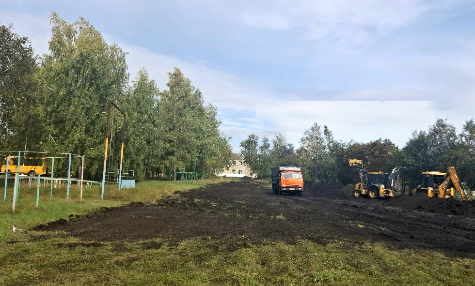 🛠 На территории Быковской школы имени Героя Советского Союза З.М. Туснолобовой-Марченк...