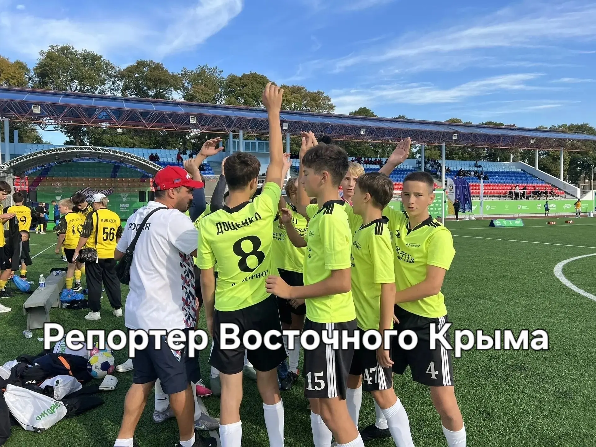 На федеральном турнире по футболу наша команда сыграла очередные матчи