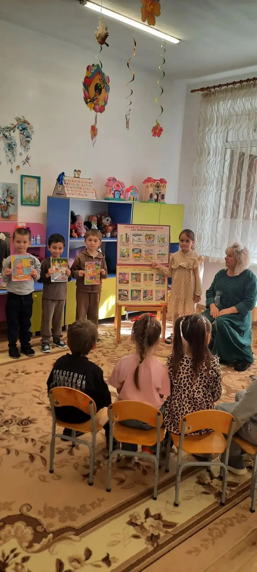 Сегодня в нашем детском саду прошли беседы с элементами диалога.
