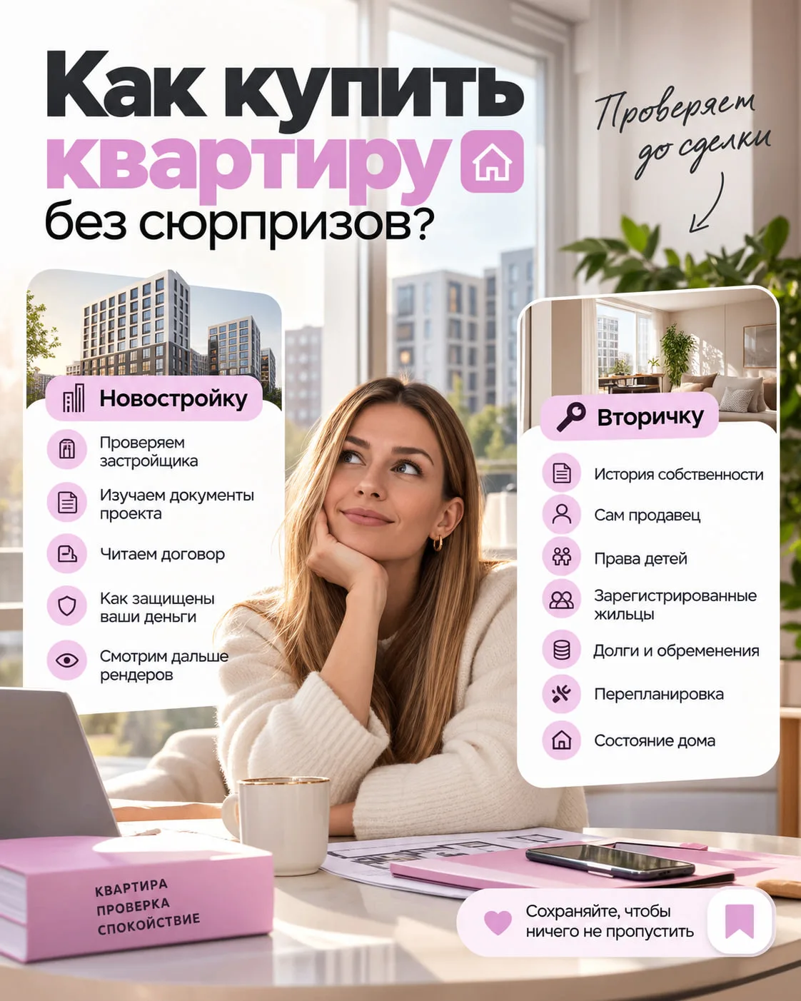 Как купить квартиру без сюрпризов? 🏠