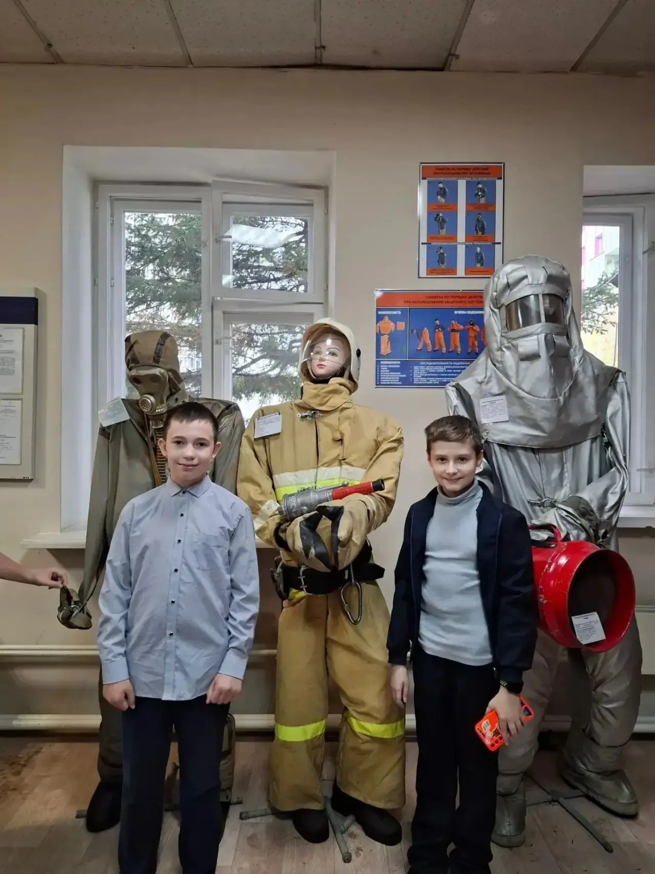 Экскурсия 5 «Б»: один день в роли пожарных! 🔥