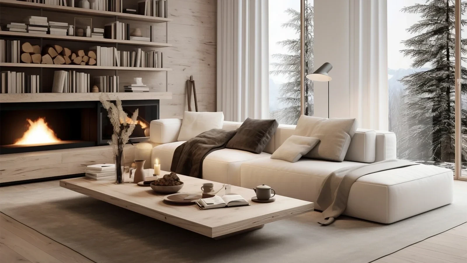 🛋️ Эстетичные приёмы для зонирования гостиной