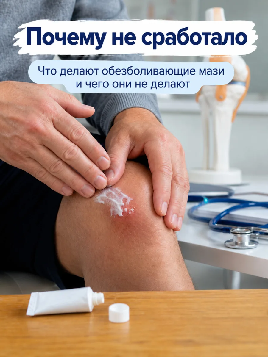 Мазь от боли в суставах лежит почти в каждой аптечке. Вечером колено ноет, вы растирает...