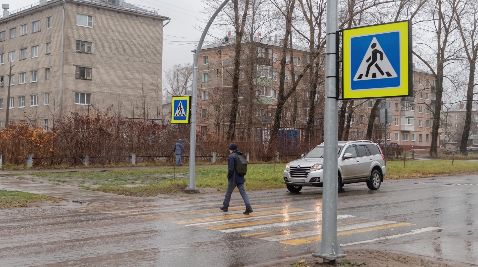 «Пешеход» выходит на дороги
