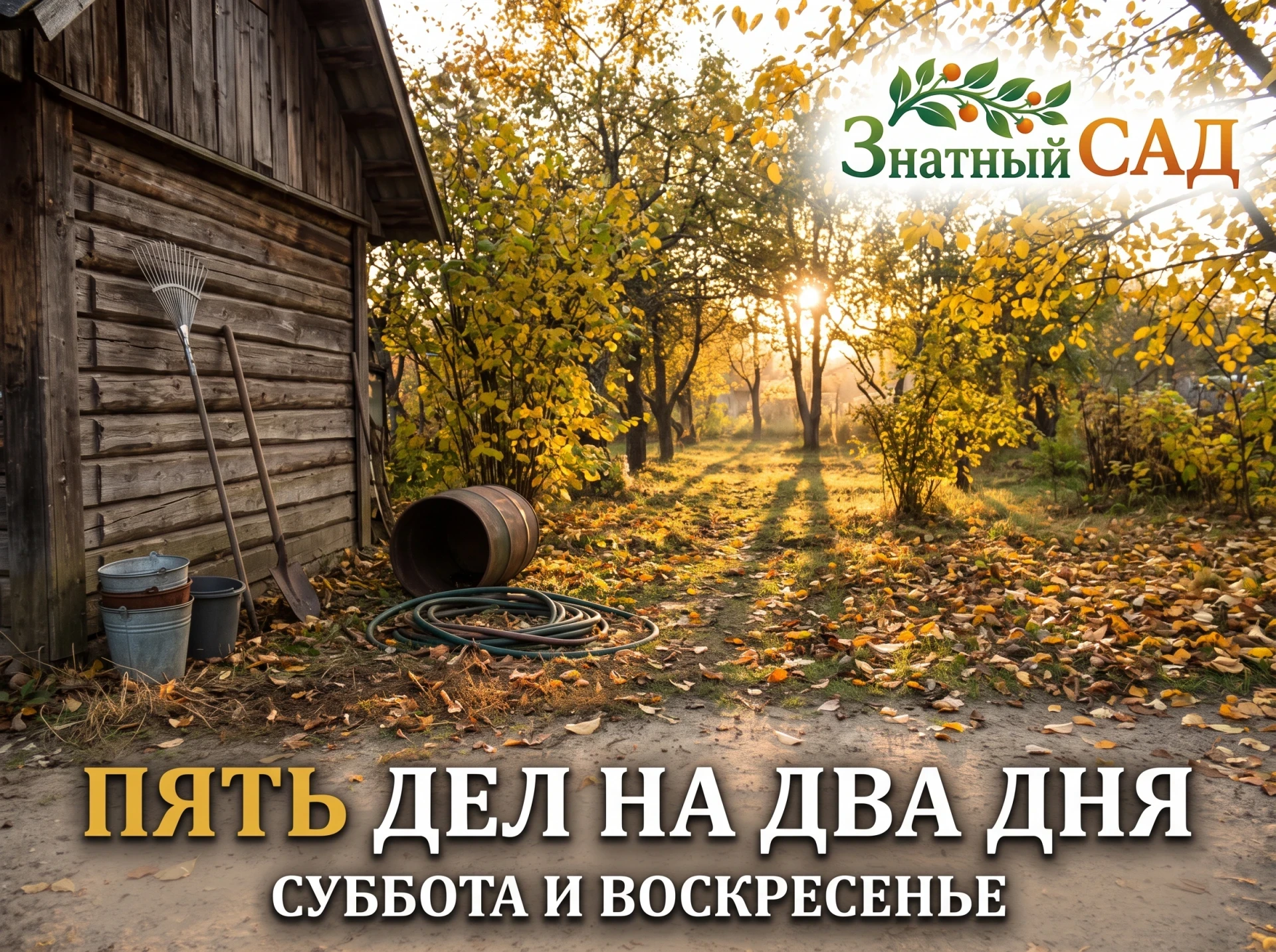📋 ЧТО СДЕЛАТЬ В ЭТИ ВЫХОДНЫЕ