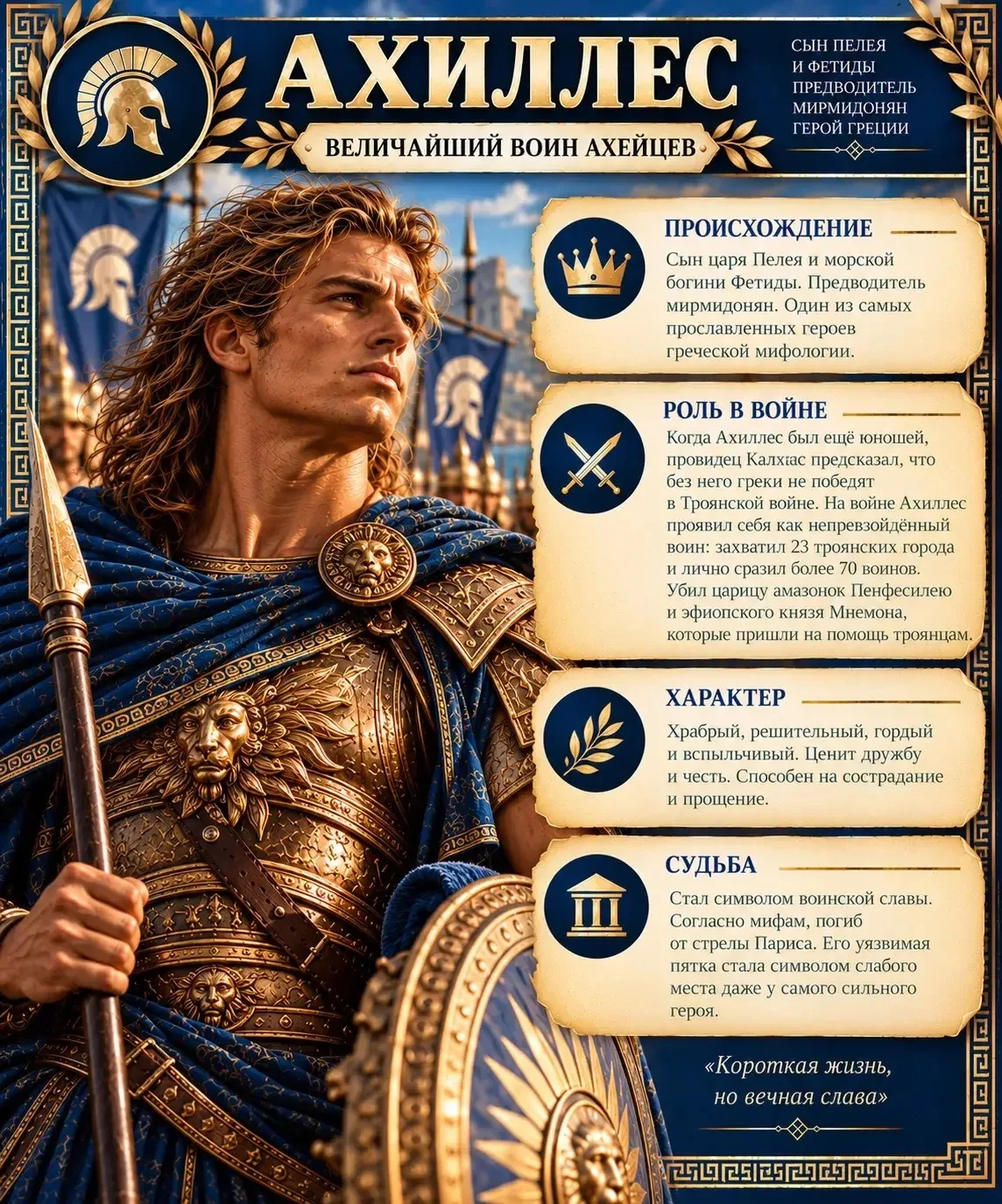 ⚔️ ТРОЯ - НОВЫЕ ГЕРОИ, НОВЫЕ ИСТОРИИ!