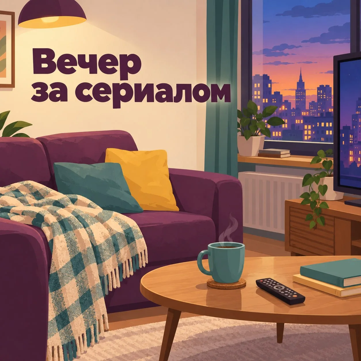 Соседи, длинные вечера многие проводят за сериалами.