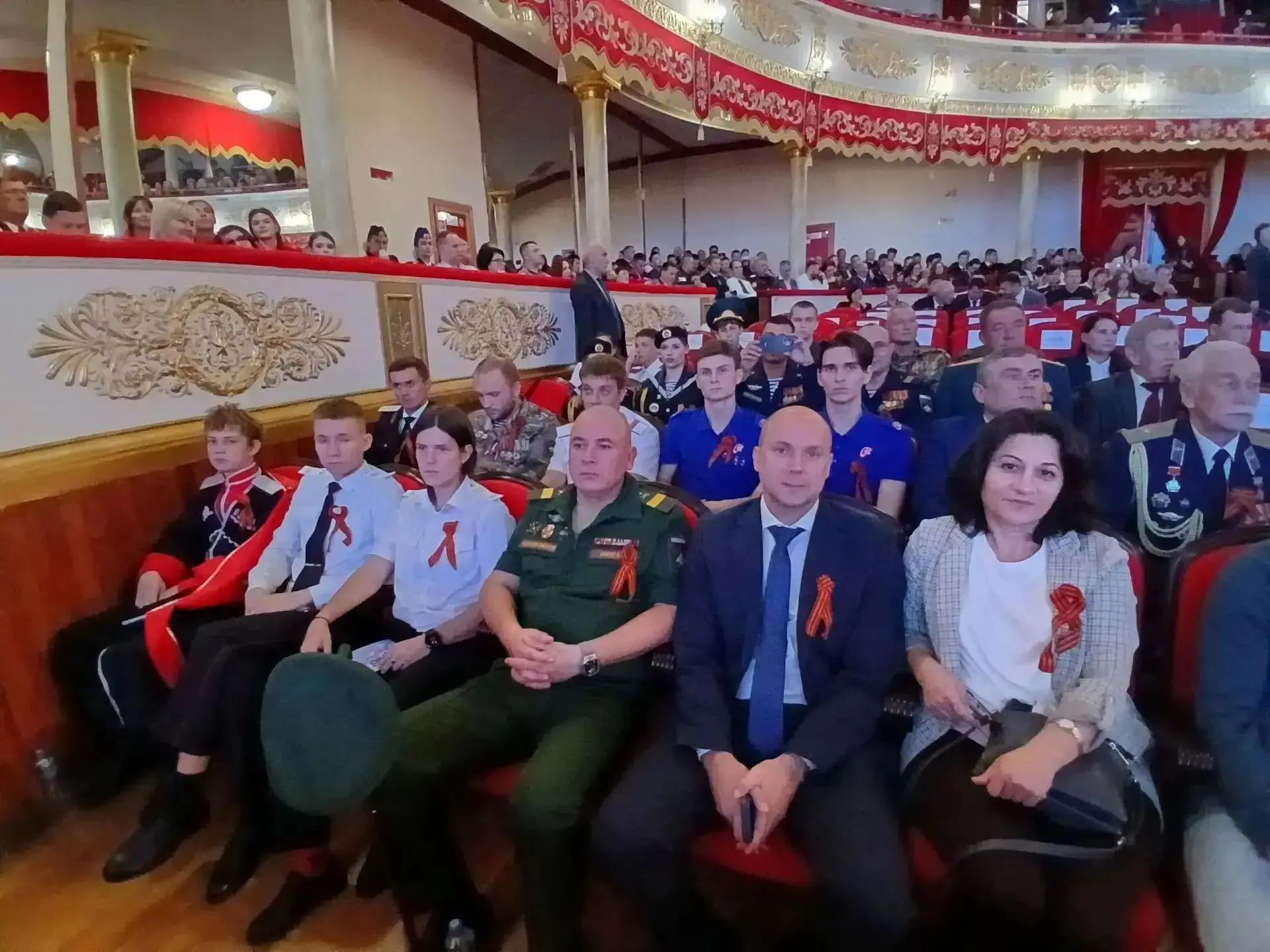 Участники Анапского отделения Союза казачьей молодёжи Кубани приняли участие в краевом ...