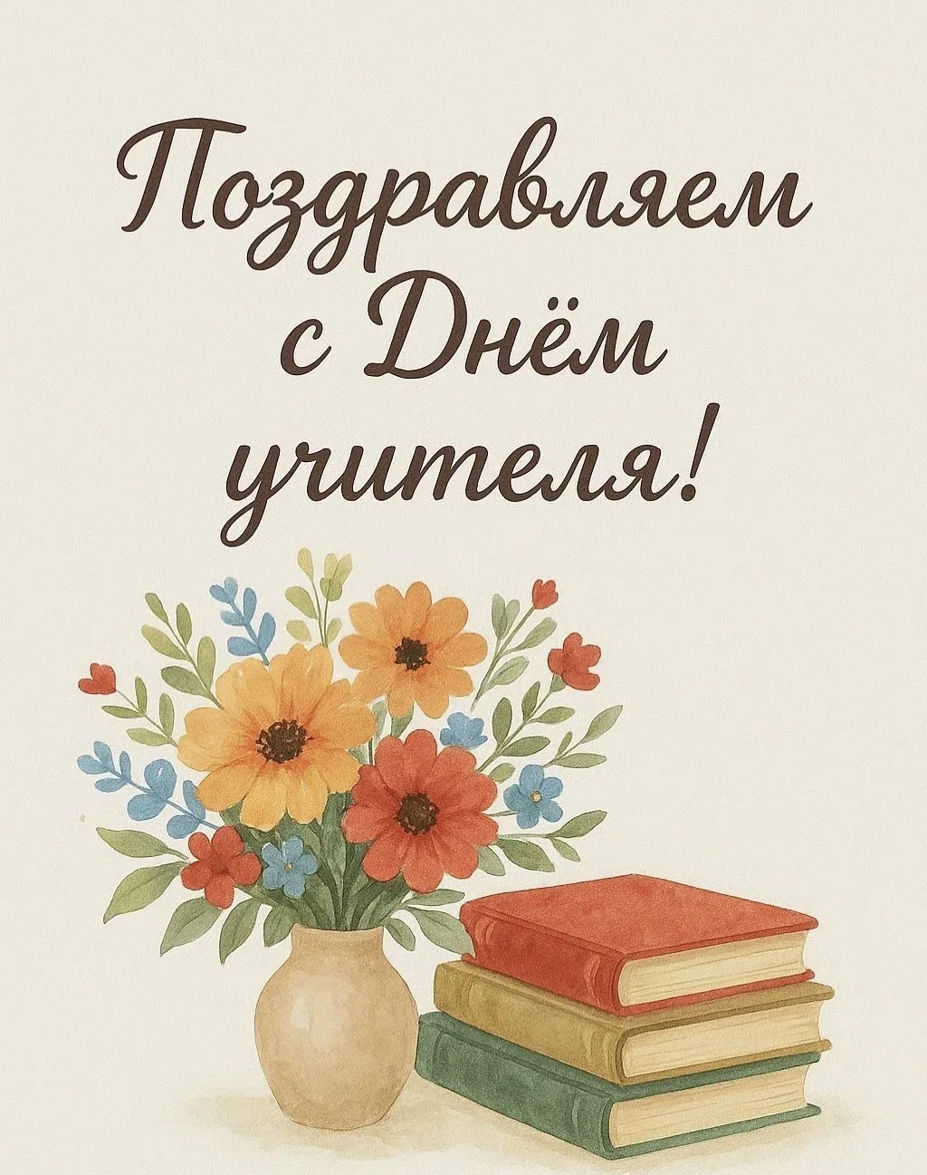 🌷 5 октября — День учителя! 🌷