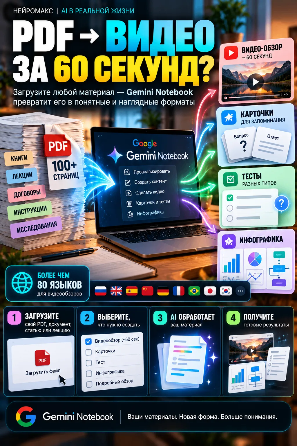 PDF → ВИДЕО. И ЭТО УЖЕ НЕ ФАНТАСТИКА