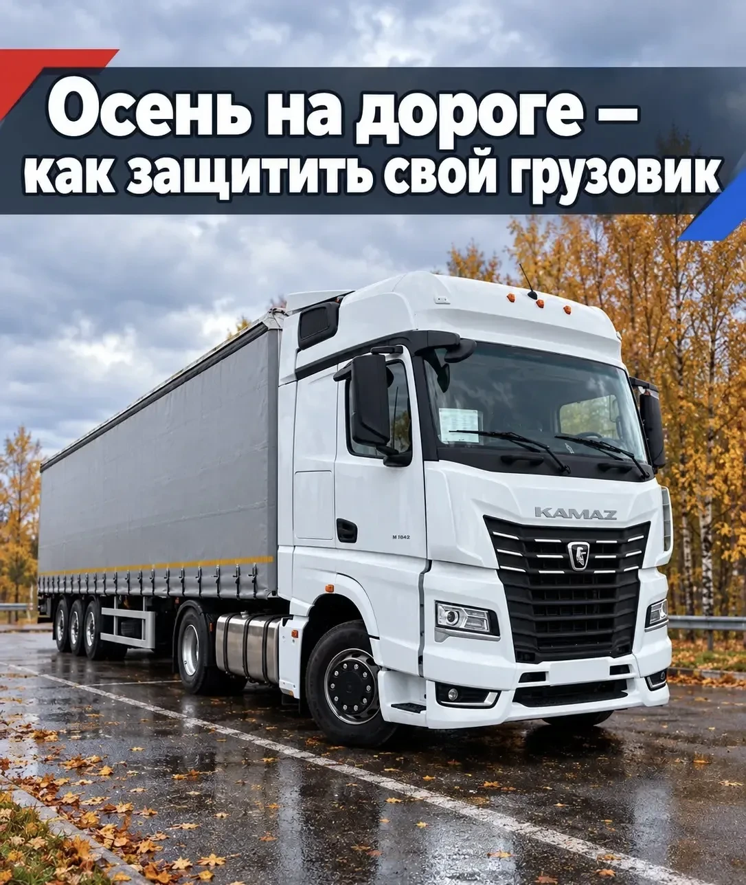 🍂 Осень на дороге — как защитить свой автомобиль