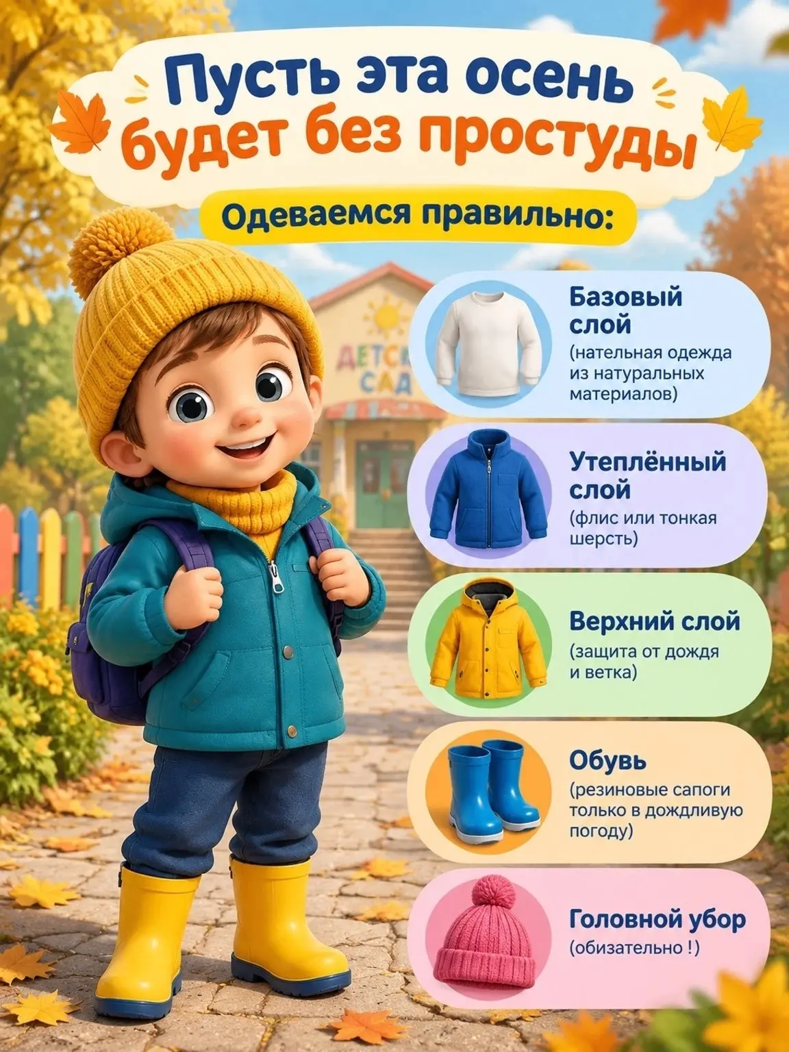 Пусть эта ОСЕНЬ🍁🍂будет без простуды!