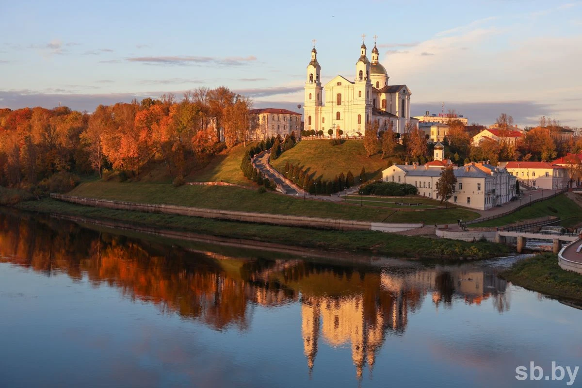 🍁Витебск в золотом свете осени
