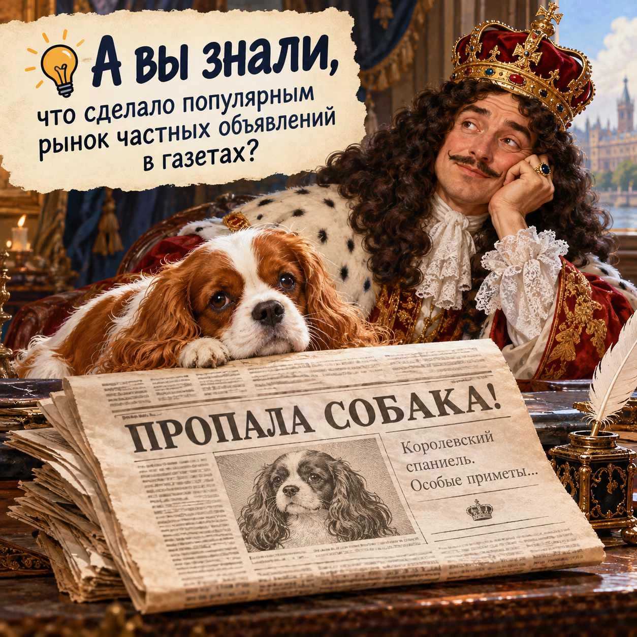 💡А вы знали, что сделало популярным рынок частных объявлений в газетах?