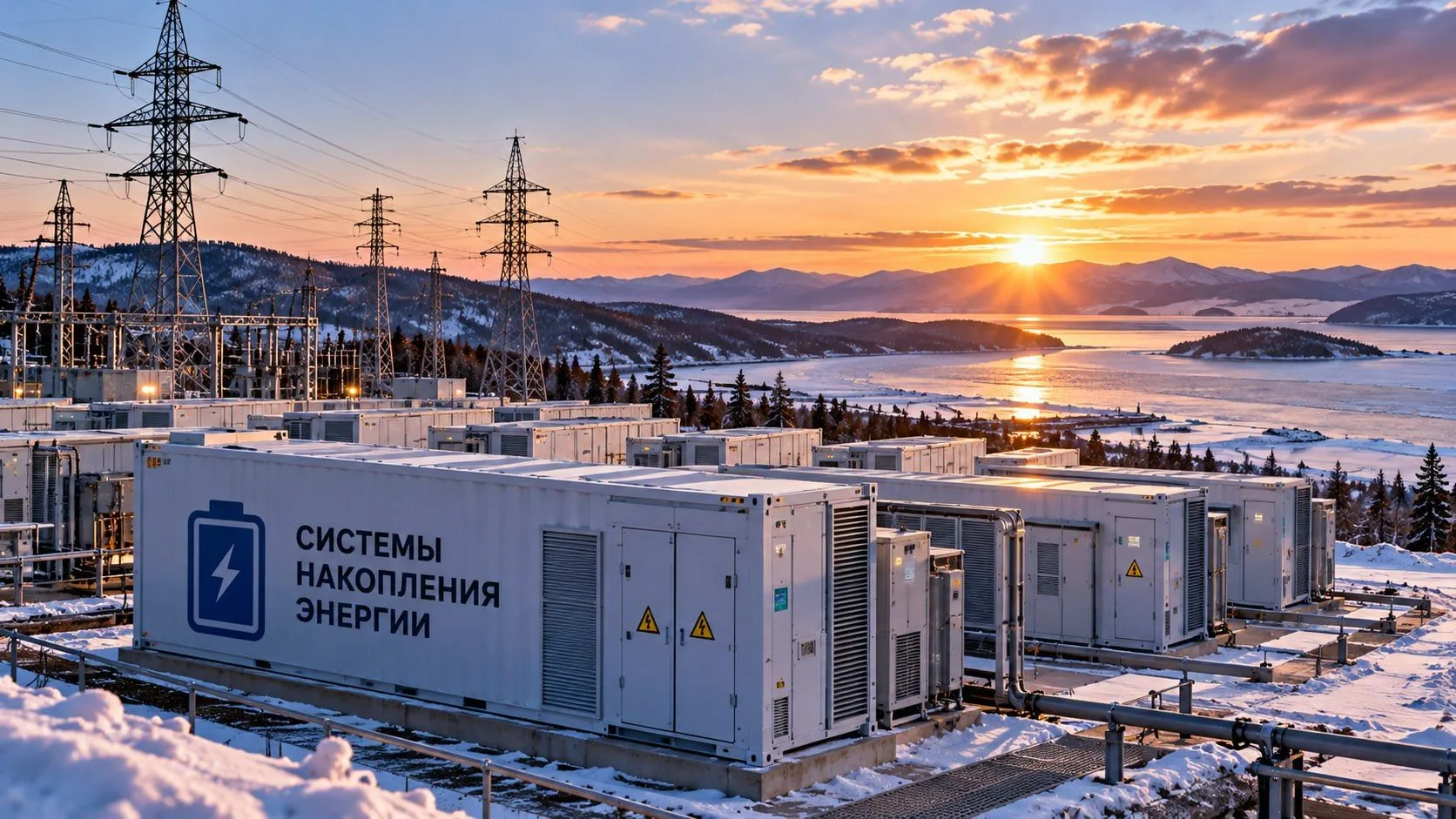 Системы накопления энергии (СНЭ) будут введены в строй на Дальнем Востоке к зиме 2028/2...