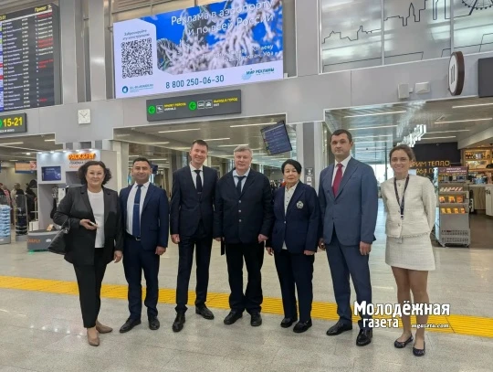 В аэропорту Уфы отметили день рождения Мустая Карима