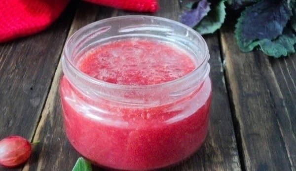 КОНФИТЮР ИЗ КРЫЖОВНИКА И БАНАНА