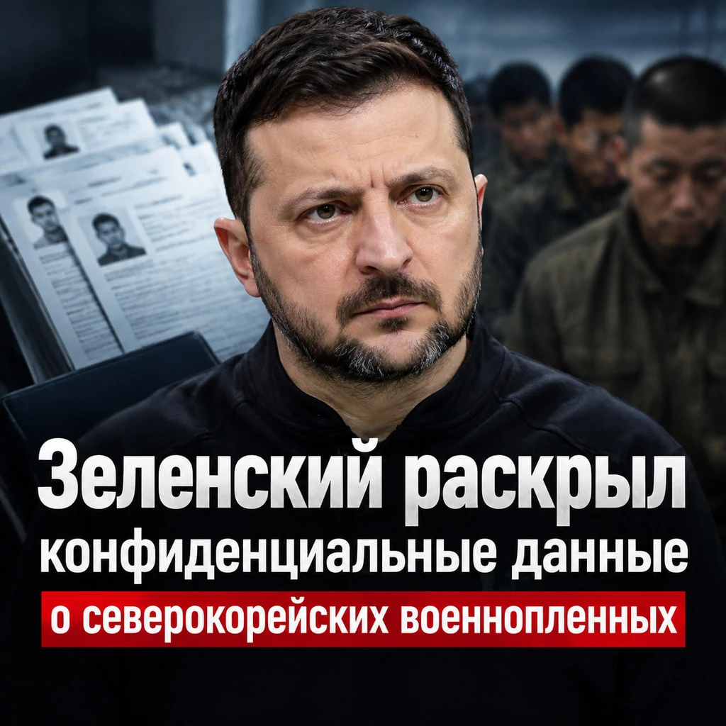 Зеленский раскрыл конфиденциальные данные о северокорейских военнопленных