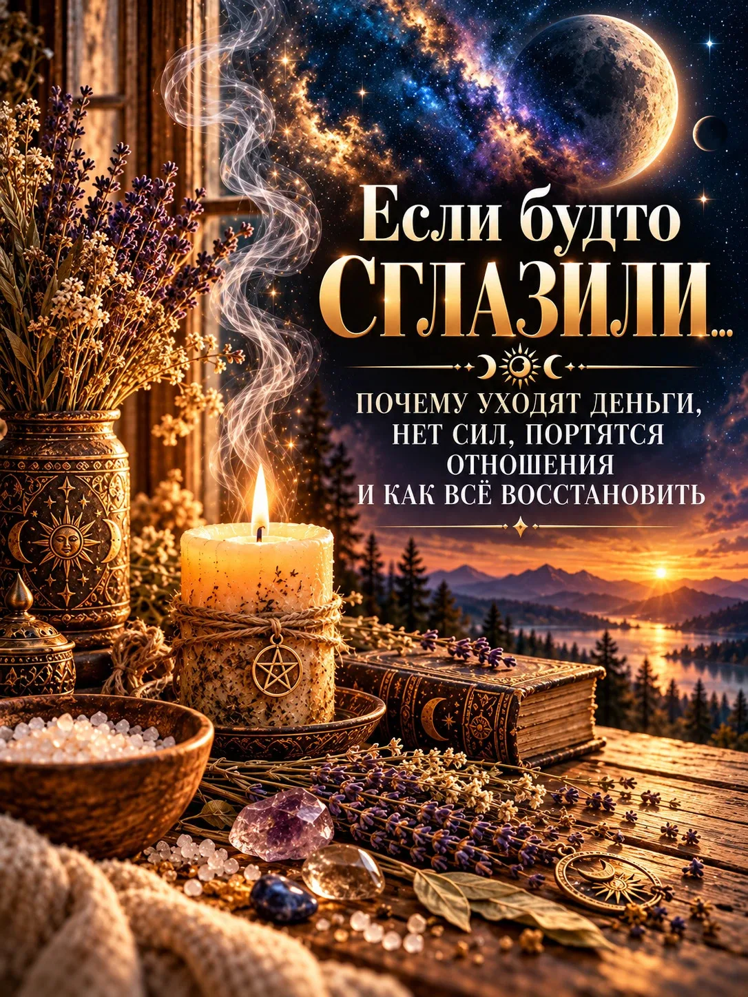 🕯 Если будто сглазили…