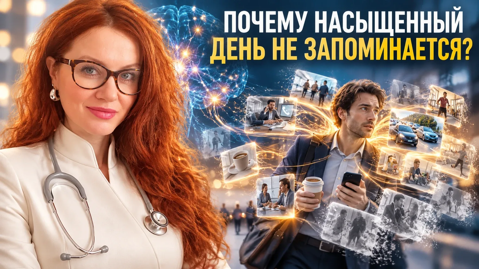 ПОЧЕМУ ПОСЛЕ ОЧЕНЬ НАСЫЩЕННОГО ДНЯ МЫ НЕ МОЖЕМ ВСПОМНИТЬ, ЧТО ИМЕННО ДЕЛАЛИ?