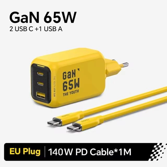 Зарядное устройство GaN 65 Вт.