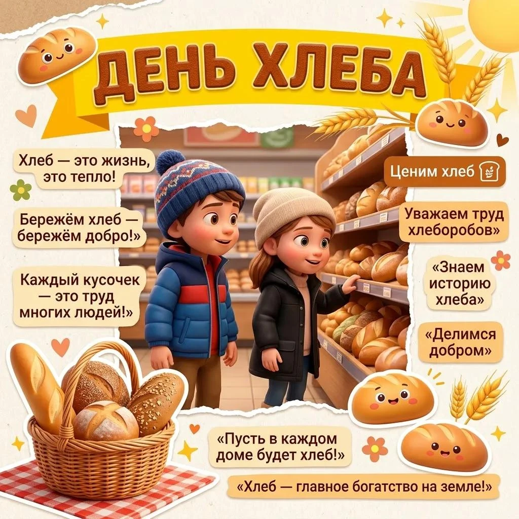 16 октября —Всемирный день хлеба
