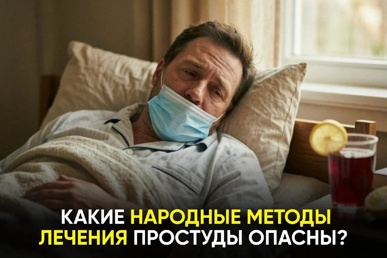 🤒 Врачи назвали опасные привычки в лечении простуды