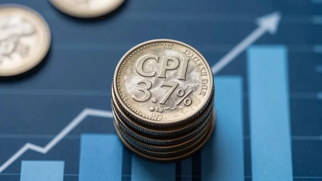 Инфляция в США: индекс потребительских цен (CPI) достиг 3,7%.